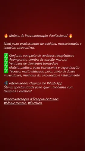 Maleta Ventosaterapia