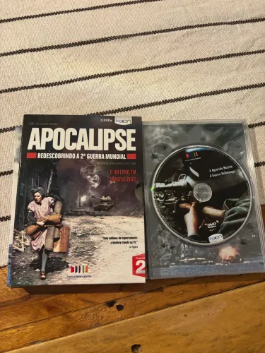 DVD documentário Apocalipse - 2 Guerra - 3 dvds