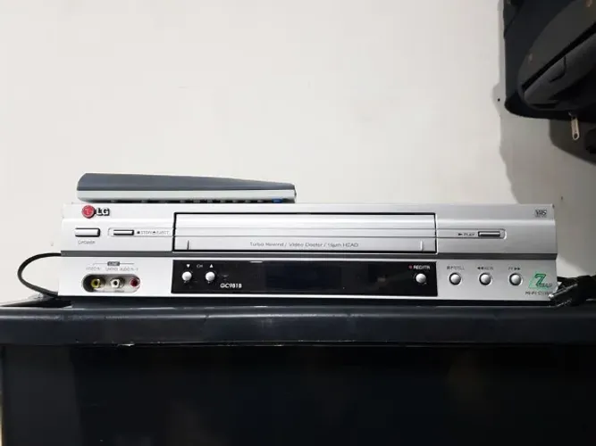 Video Cassete LG (novo sem uso) raridade Modelo GC981B 7 Cabeças