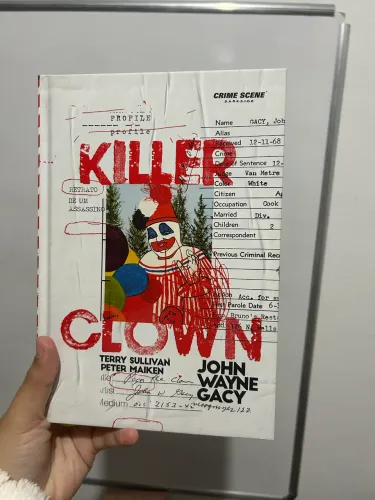 livro: killer clown john wayne gacy autor: terry sullivan, peter maiken