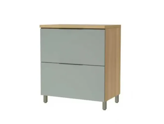 Balcão de Cozinha Nesher Marquesa 80cm Nature/Verde - Nunca usado!