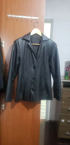 Blazer De Couro Legítimo Julian Marcuir Tam G 4