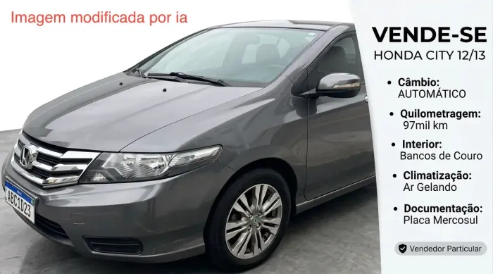 Honda City Sedan EX 1.5 Flex 16V 4P Aut. 2013