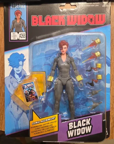 VIUVA NEGRA MARVEL LEGENDS HASBRO