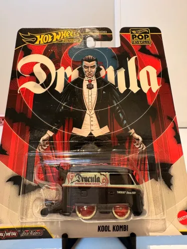 Hot wheels Premium kool Kombi Drácula 