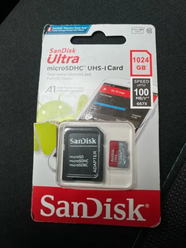 Cartão de memoria SD 1024gb