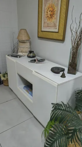 Buffet branco em mdf