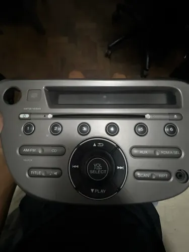 Rádio Original Honda Fit EXL 2009/2010 MP3 AUX