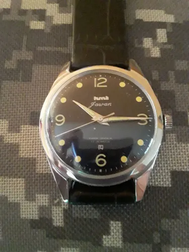 Relógio vintage HMT, mod. Jawan.