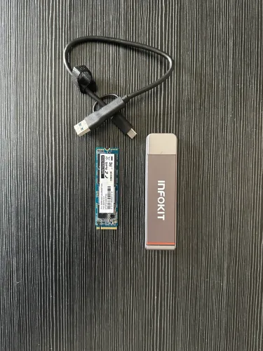 SSD NVMe M.2 500GB + Case Gaveta de Brinde