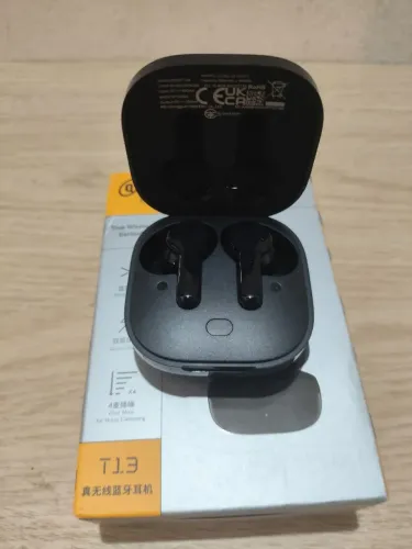 Fone de ouvido bluetooth QCY T13 PRETO