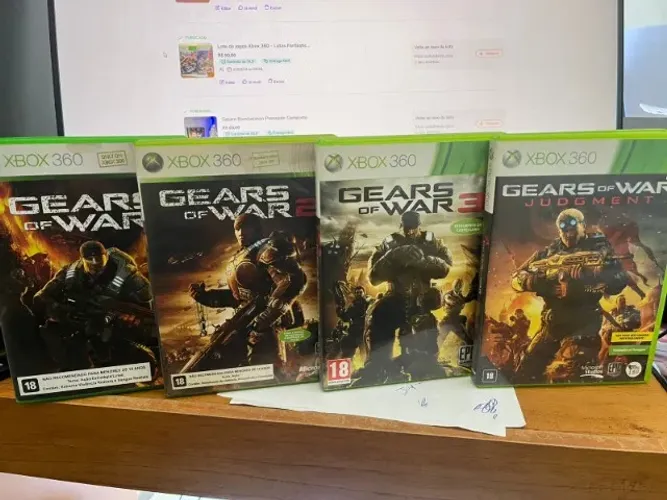Quadrilogia Gears Of Wars Xbox 360/One