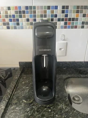 Máquina de Água com gás Jet Preta - SodaStream