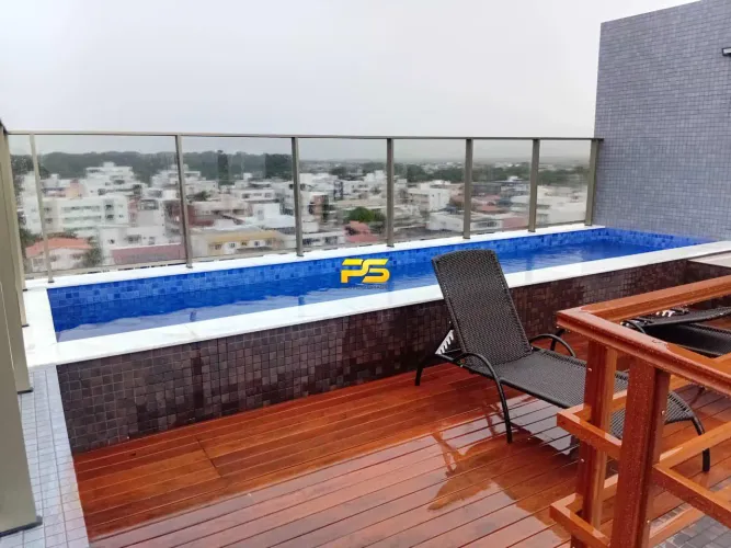 Cobertura 145m² 4 quartos no Bessa para Alugar REF: PS2547