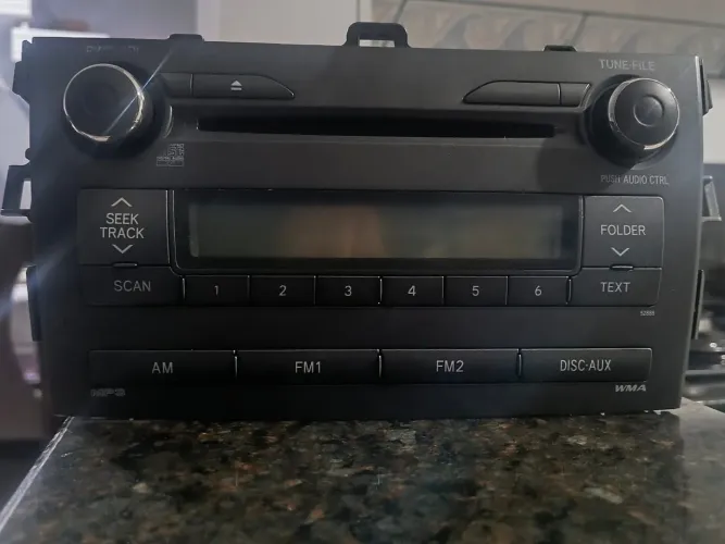 Vendo som digital automotivo original do Corolla