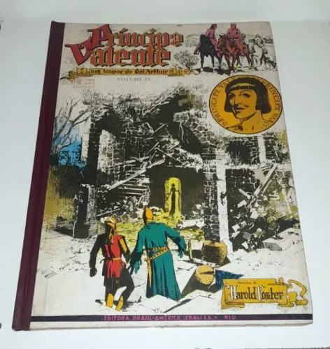 Princípe Valente - Nos Tempos Do Rei Arthur,Volume4,Pranchão 28x37