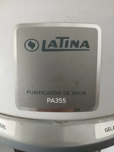 Vendo filtro de água LATINA PA355 compressor funcionando perfeitamente
