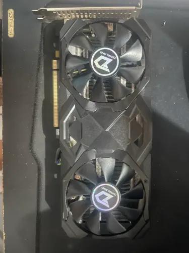Placa de Vídeo Dataland RX 580 8GB - COM DEFEITO (PARA CONSERTO OU PEÇAS)