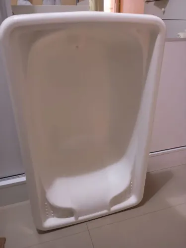Banheira com trocador