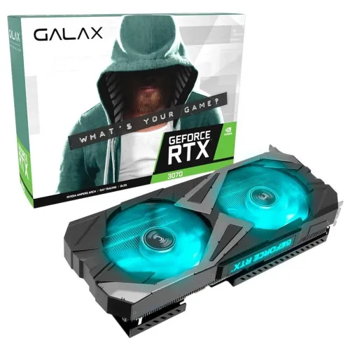 RTX 3070 8GB GALAX COM RGB MELHOR QUE RX6700XT