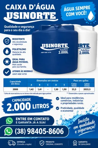 Caixa De água 5.000 litros
