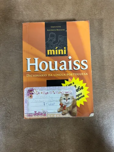 Míni - Dicionário - Houaiss - Língua Portuguesa de Antonio Houaiss em ótimas condições