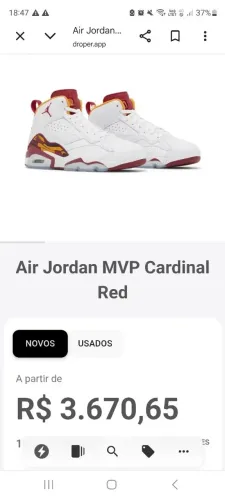 Jordan MVP Cardinal  REd