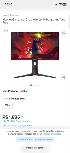 monitor gamer 