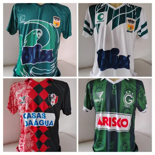 Lote 4 Camisas Retro - anos 90