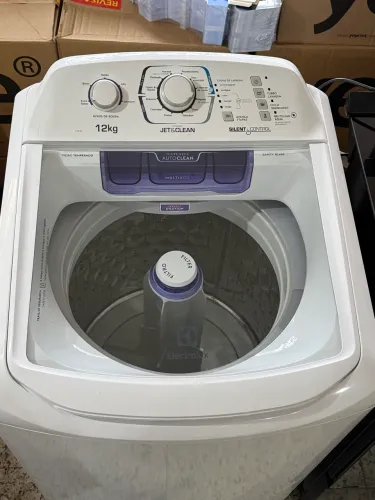 Máquina de Lavar Electrolux 12kg LAC12 Jet&Clean - Cesto Inox