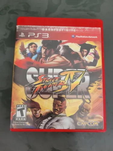 Jogo Street fighter 4 PS3 Original mídia física 