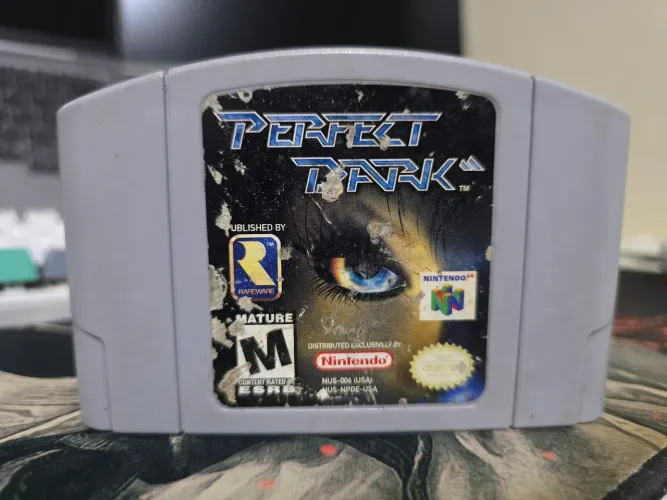 Perfect Dark, Nintendo 64, Jogo Original, Labels Originais