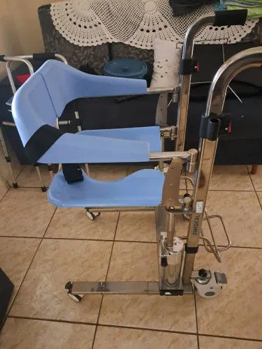 Cadeira de transferência Inox