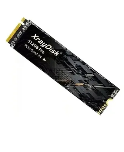 Ssd Xraydisk 512gb Pro, M.2 2280 Nvme, Leitura Até 3200mbs E Gravação 2800mbs Cor Preto