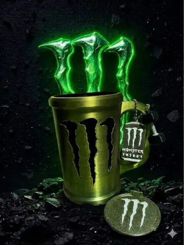 Porta lata monster