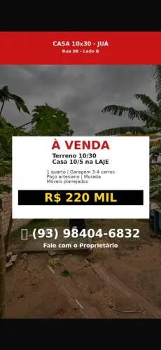 Vendo essa casa no bairro Juá