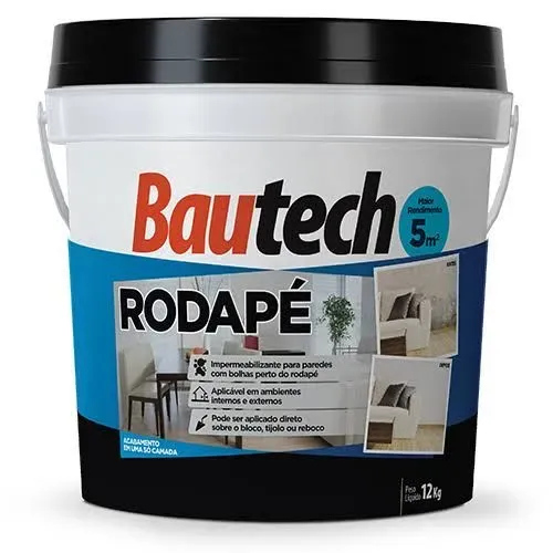 Bautech Rodapé Impermeabilizante! Preço Imperdível na Tem Tintas Sorocaba