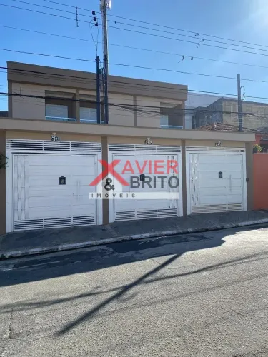 Sobrados novos à venda, 3 quartos, 1 suite, 2 vagas, 100m2, Vila Nhocune, Permuta