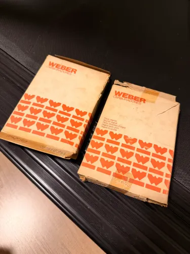 Jogo reparo Weber - Dodge 318 alcool NOVO nunca usado