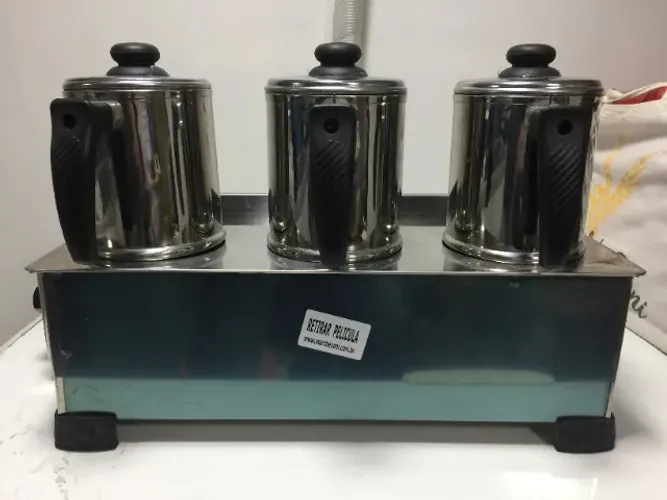 Derretedeira | Esterilizador 3 Bules - Com Termostato Regulável Marchesoni