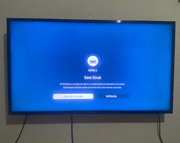 Smart TV Samsung 42" Full HD Wi-Fi - Impecável / Pouco Uso