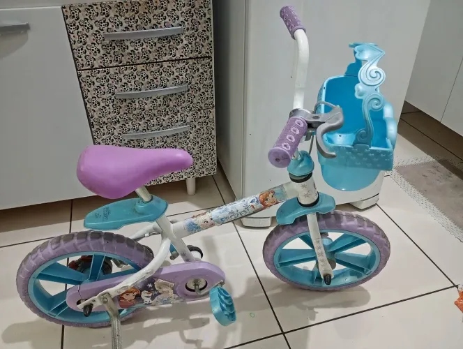 Bicicleta aro 12 Infantil Frozen