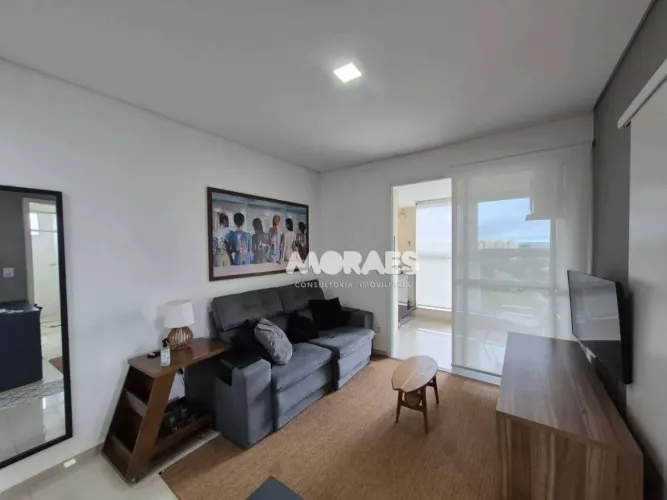 Apartamento com 1 quarto à venda, 48 m² por R$ 300.000 - Residencial Praça do Poeta - Baur