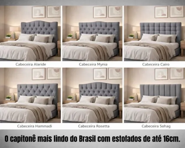 Cabeceiras e puffs baú todas as medidas!