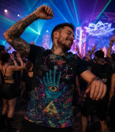 Camiseta Psicodélica