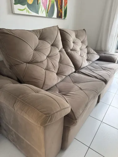 Sofá com chaise
