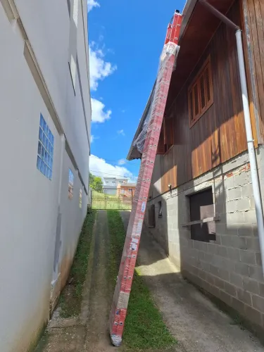 Escada extensiva de fibra de 10,20 nova