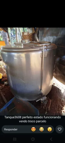 Tanque resfriador de leite 360 LT