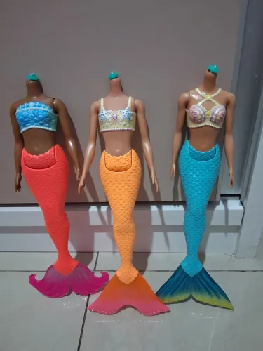 Lote de corpo Barbie sereias