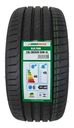 PNEU 215/30R20 ROADCRUZA XL 83W - R$ 559,00 und
